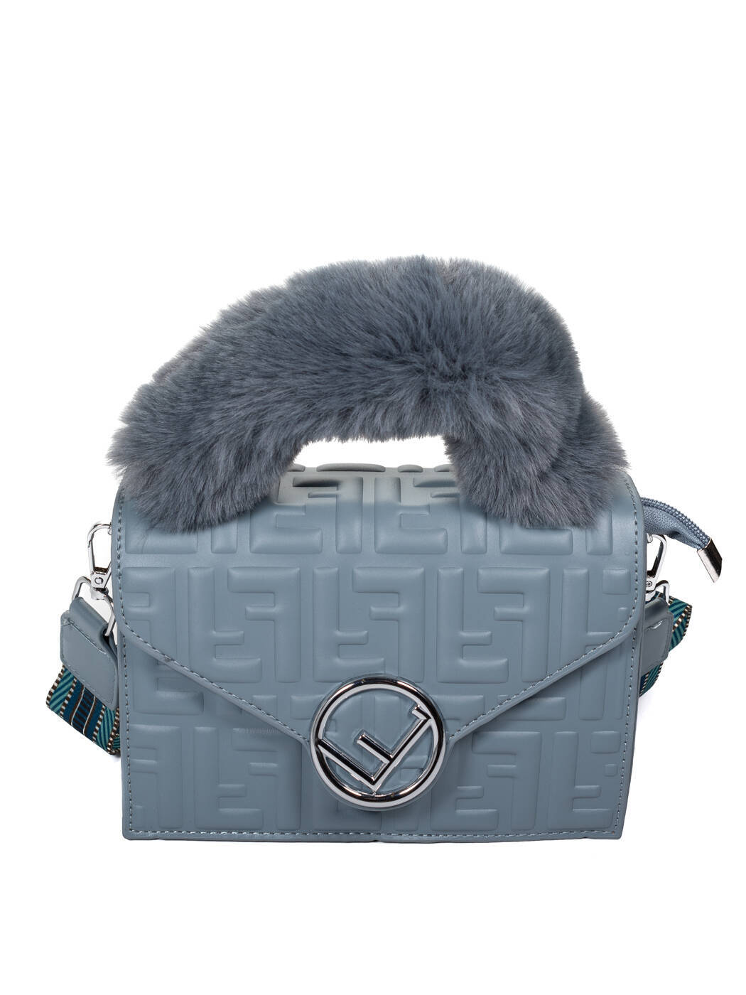 Клатч женский синий B6060_blue_M