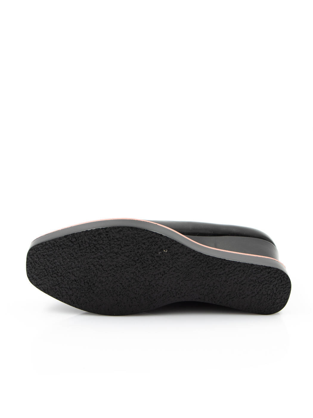Туфли женские черные экокожа каблук устойчивый демисезон от производителя 3M вид 2