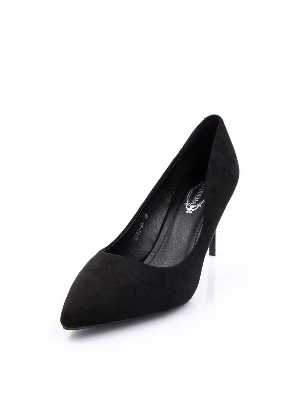 Туфли женские черные экозамша каблук шпилька демисезон от производителя AM вид 0