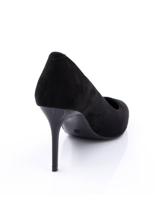 Туфли женские черные экозамша каблук шпилька демисезон от производителя AM вид 1