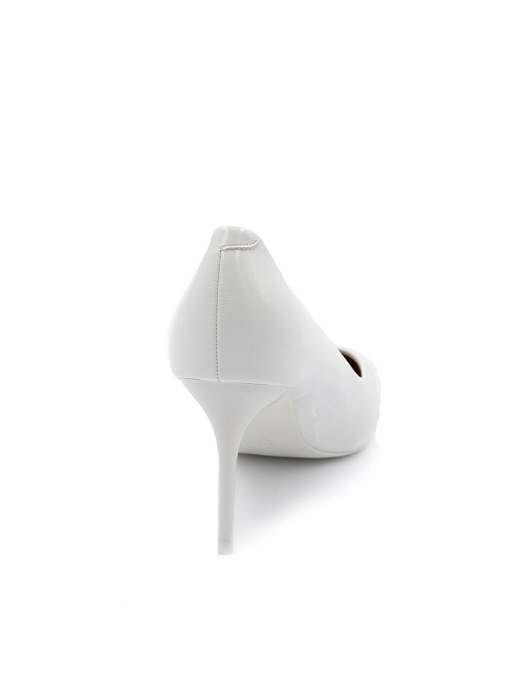 Туфлі жіночі білі штучний лак каблук шпилька демісезон від виробника FM вид 0