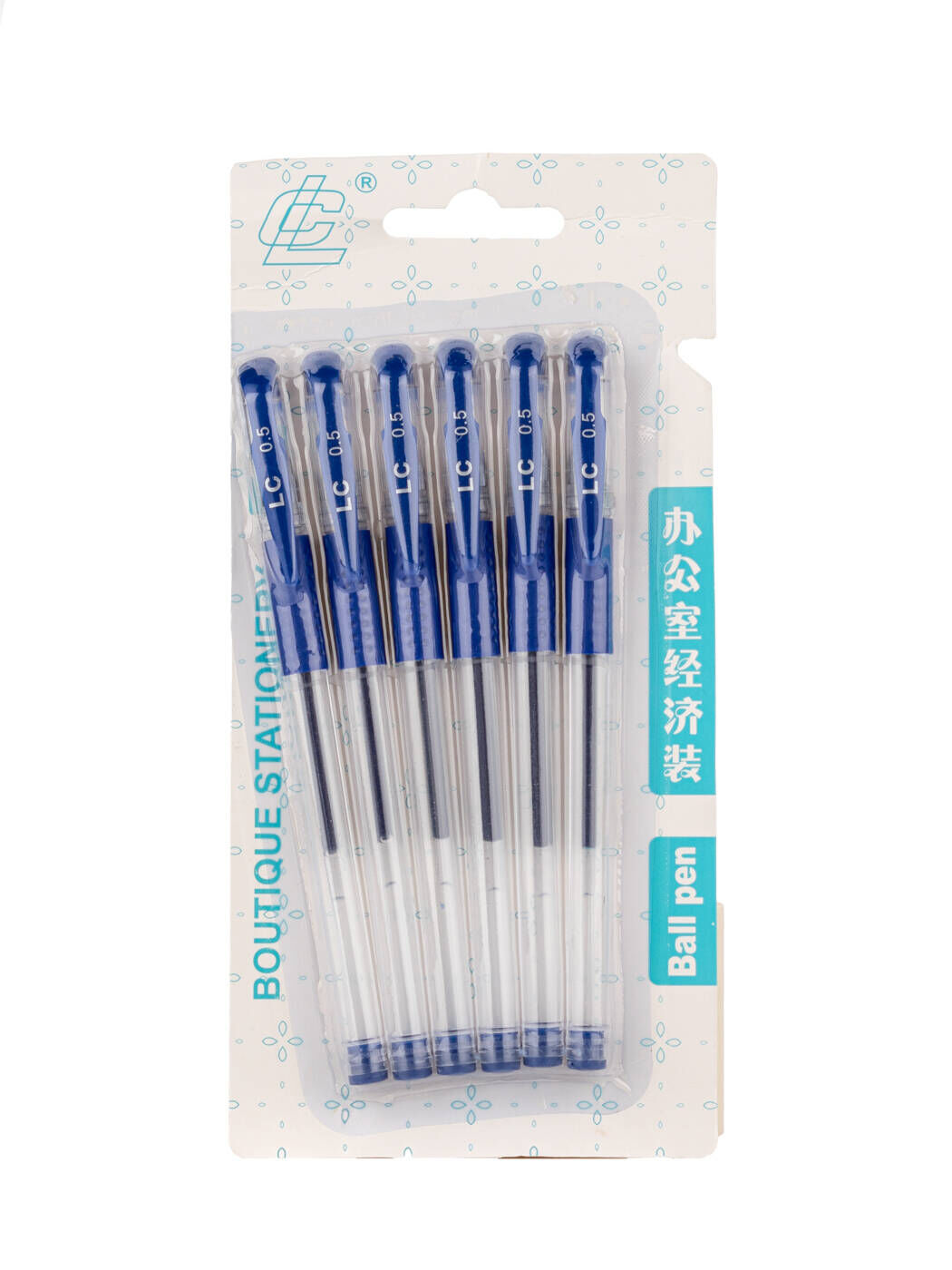 Набір ручок сині 6 штук