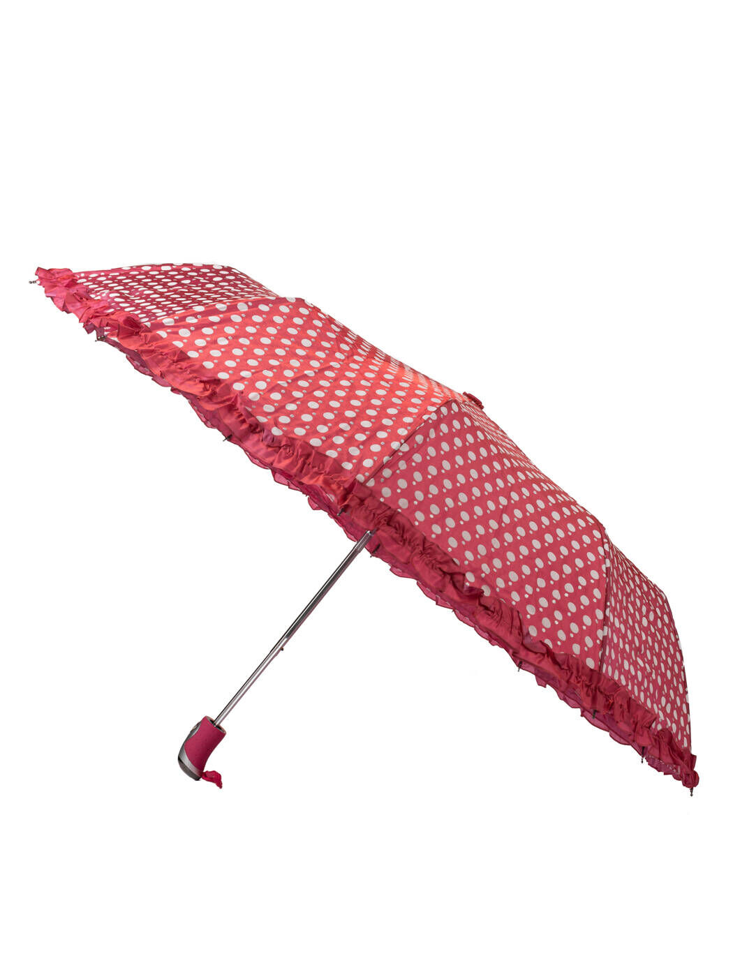 Зонт женский красный полуавтомат