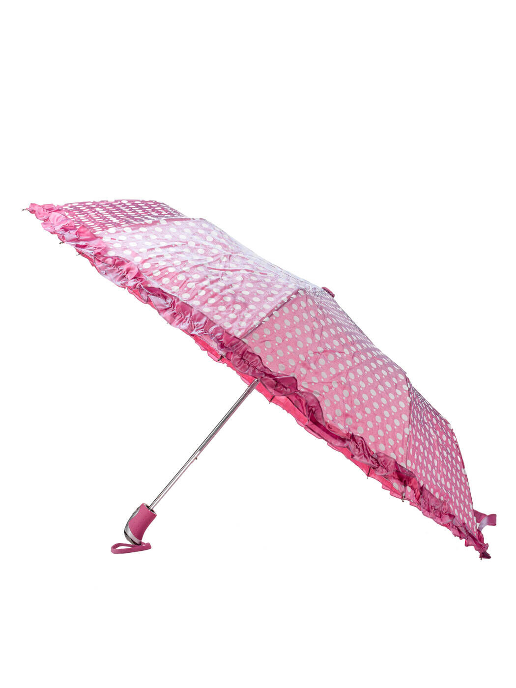 Зонт женский розовый полуавтомат
