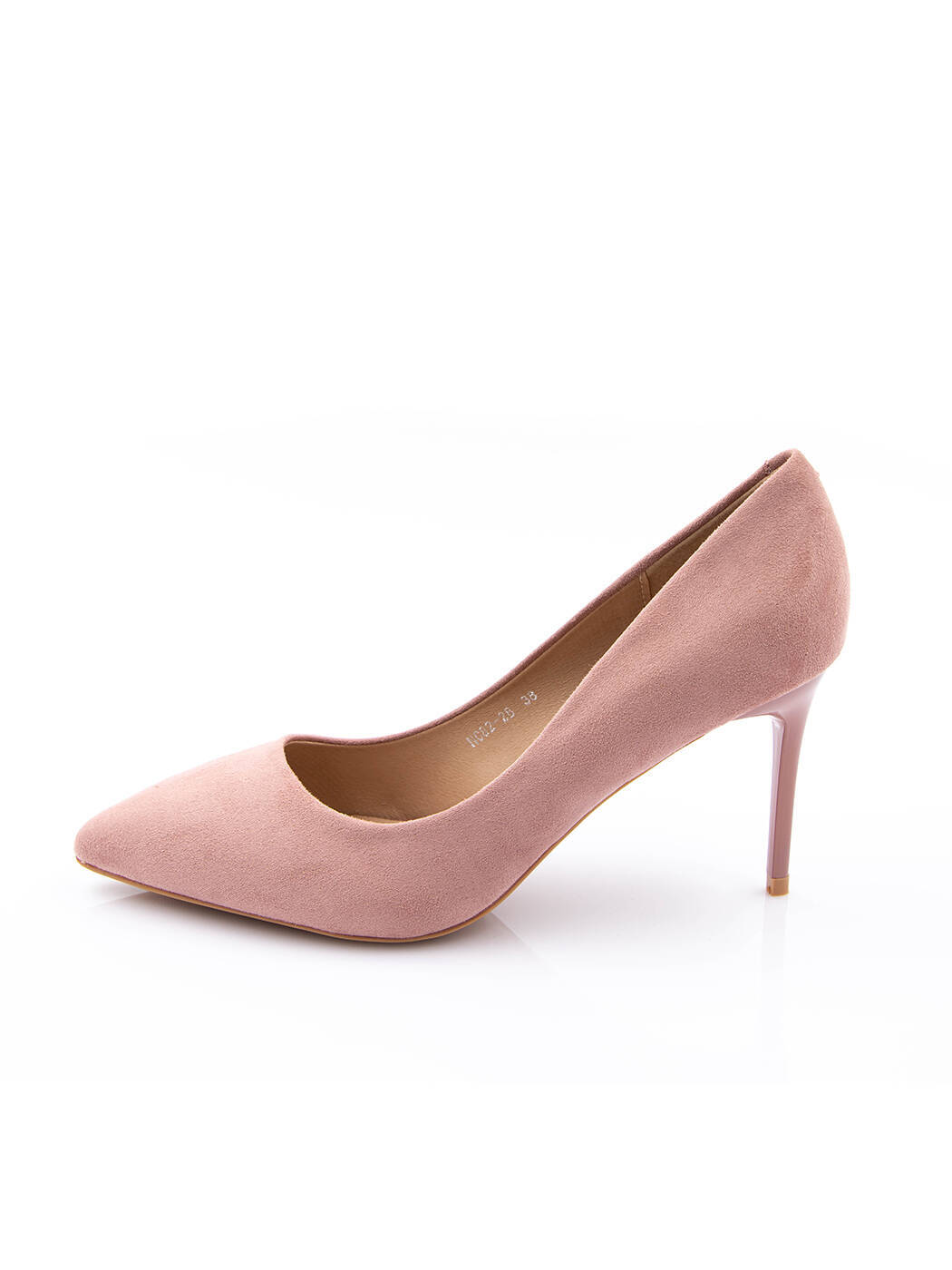 Туфли женские розовые экозамша каблук шпилька демисезон от производителя BM
