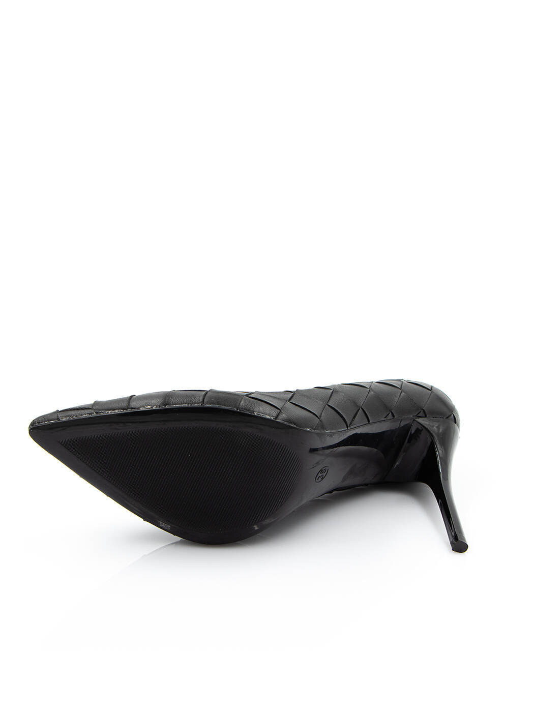 Туфли женские черные экокожа каблук шпилька демисезон от производителя AM вид 2