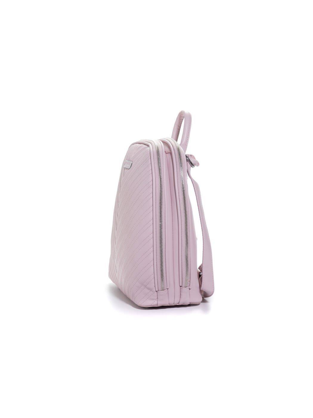 Рюкзак женский пурпурный экокожа purple-M вид 1