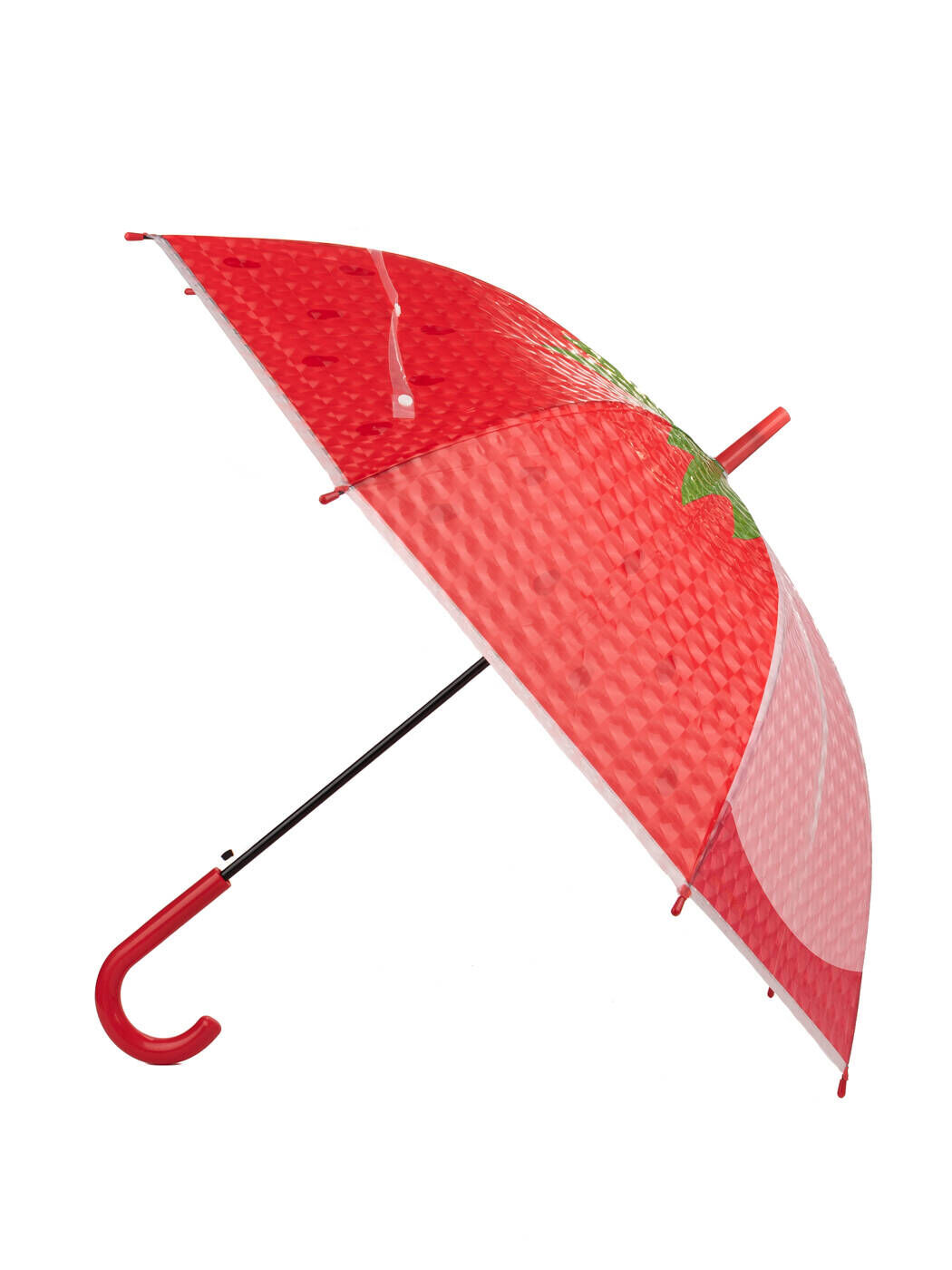 Зонт детский красный Клубника