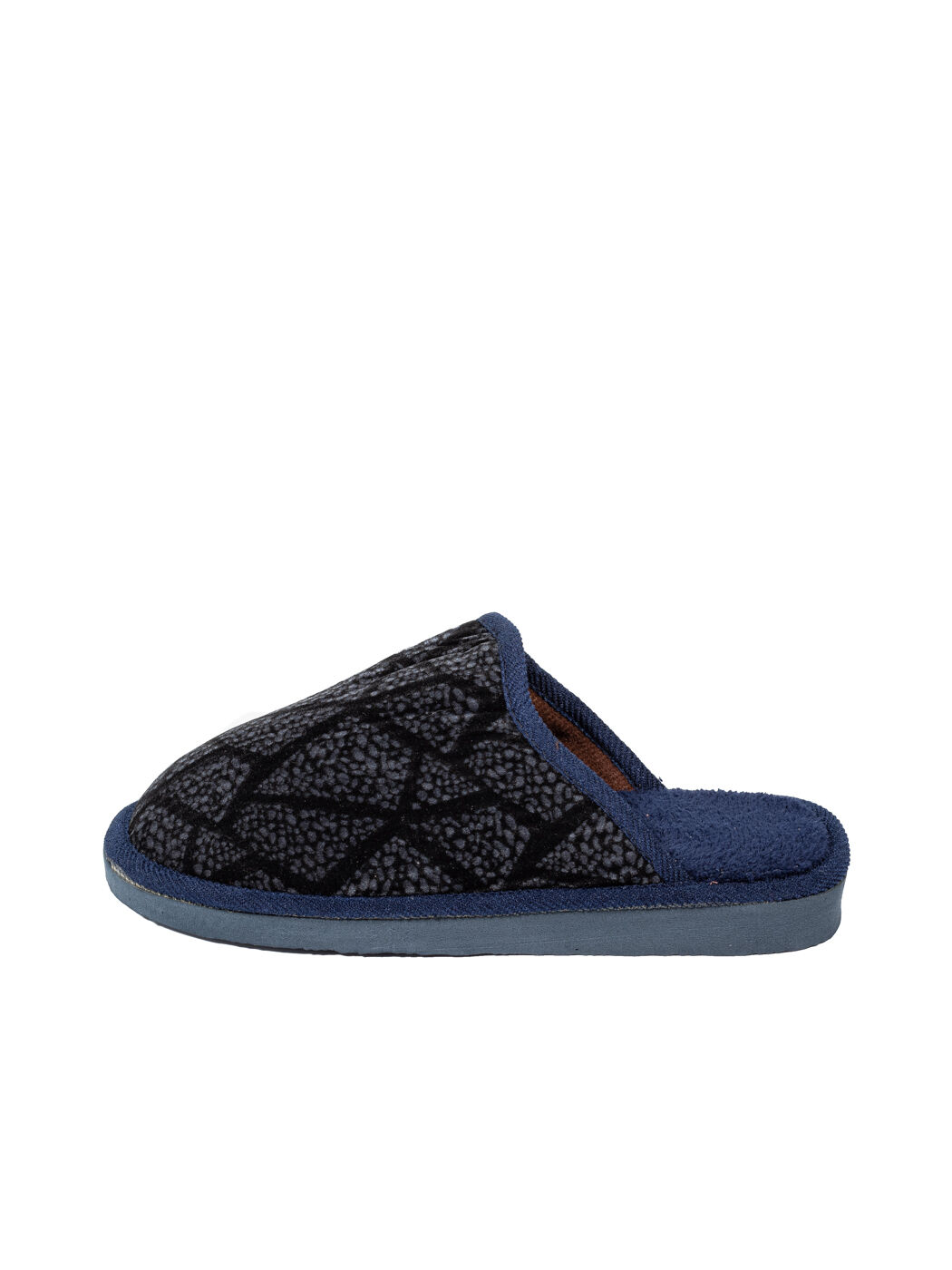 Тапочки мужские синие текстиль демисезон 43783-56-navy-blue_M