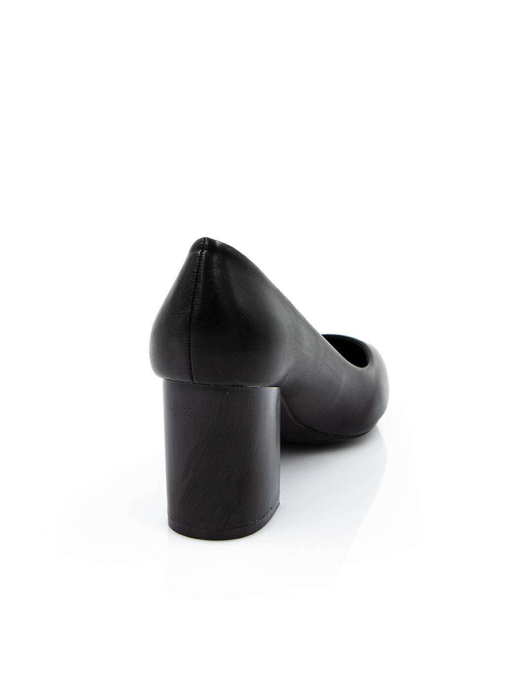 Туфли женские черные экокожа каблук устойчивый демисезон от производителя FM вид 1