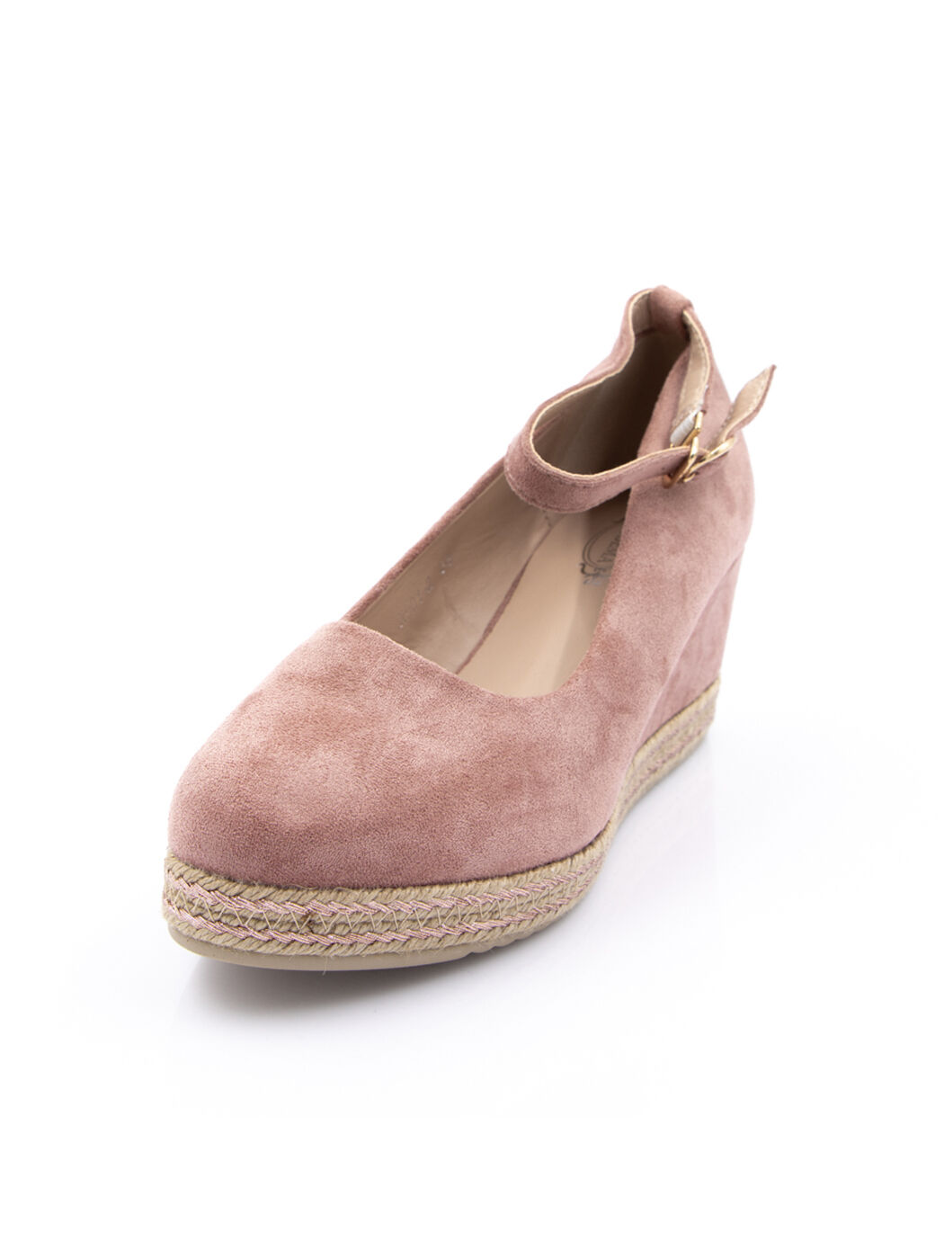 Туфли женские розовые экозамша каблук устойчивый демисезон от производителя 2M вид 0