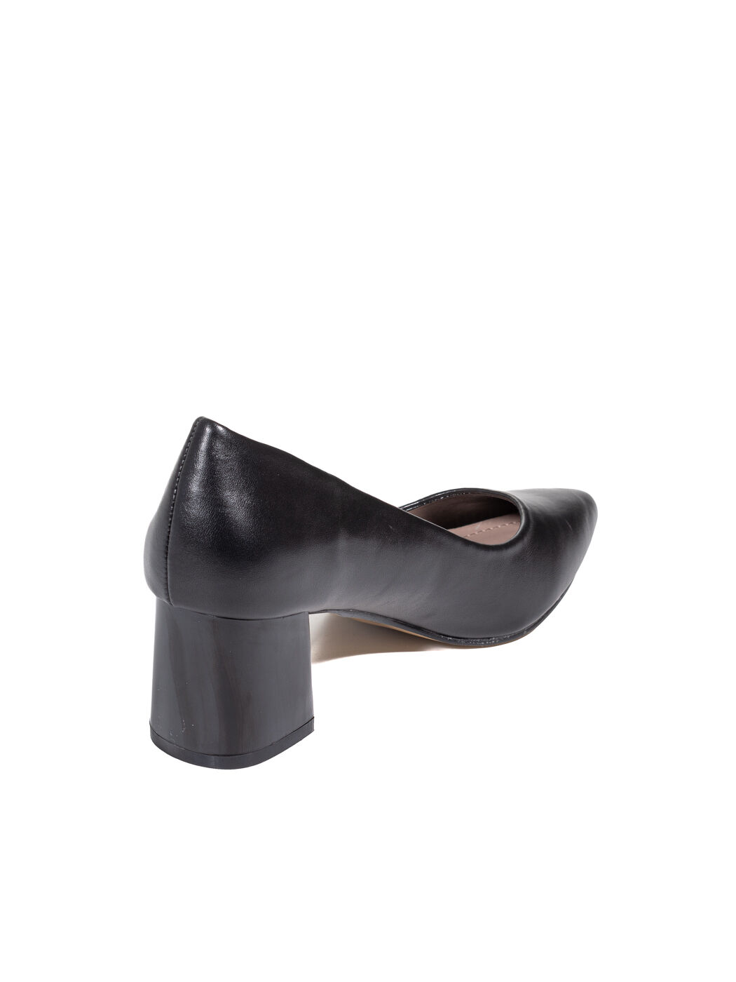 Туфли женские черные экокожа каблук устойчивый демисезон от производителя 7M вид 1