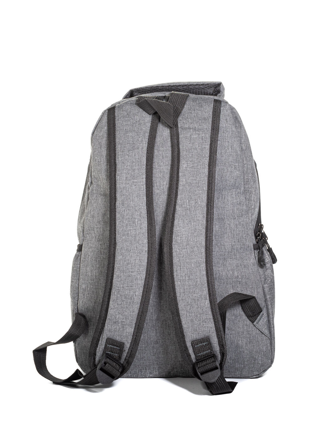 Рюкзак текстиль серый-М вид 0