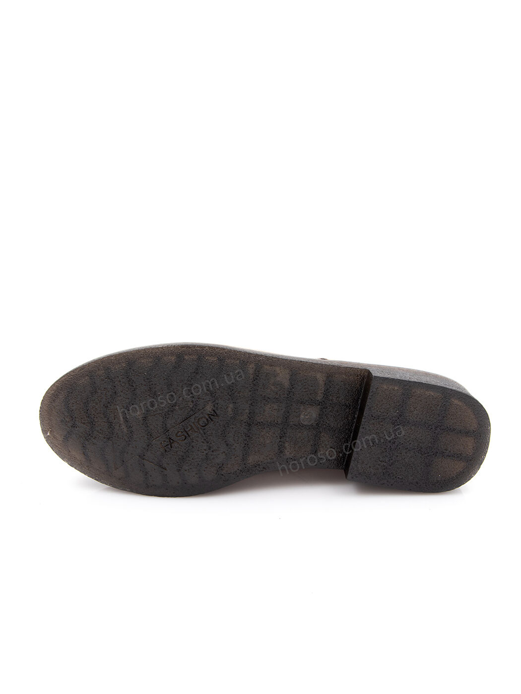 Туфли Oxfords женские серые экозамша каблук устойчивый демисезон 12M вид 1