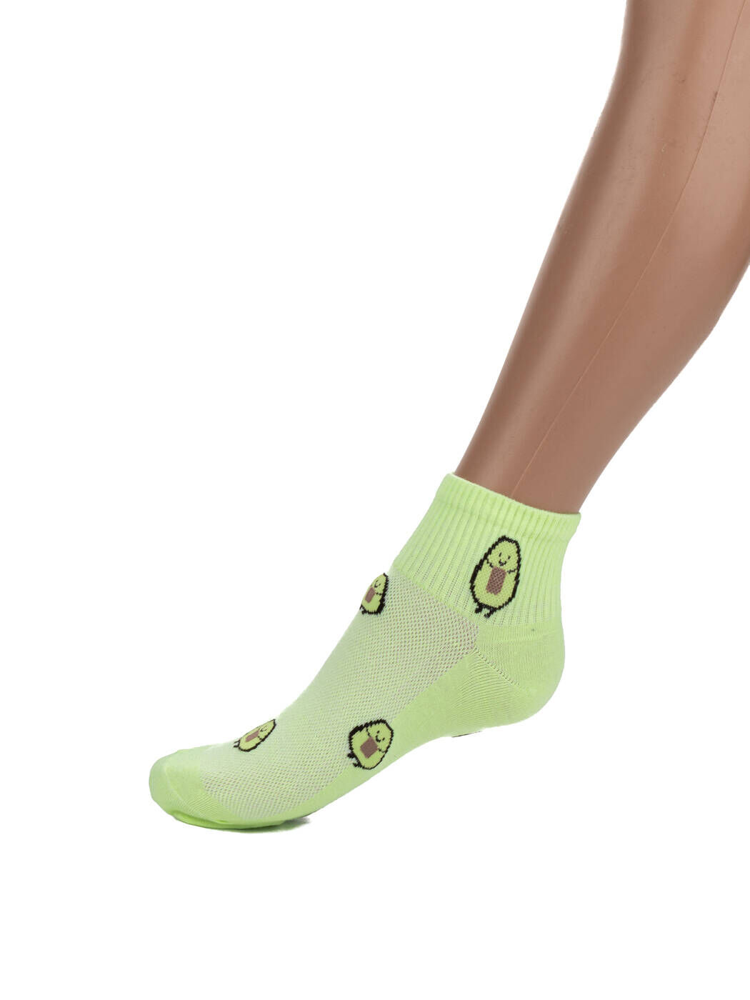 Шкарпетки 10 штук жіночі сітка авокадо Шууган