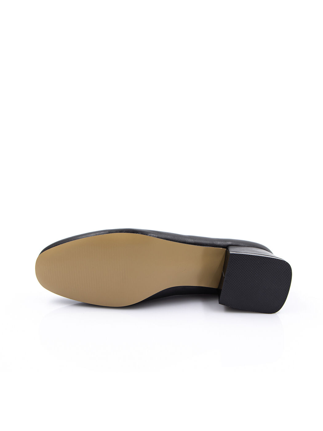 Туфли женские черные экокожа каблук устойчивый демисезон от производителя 5M вид 0