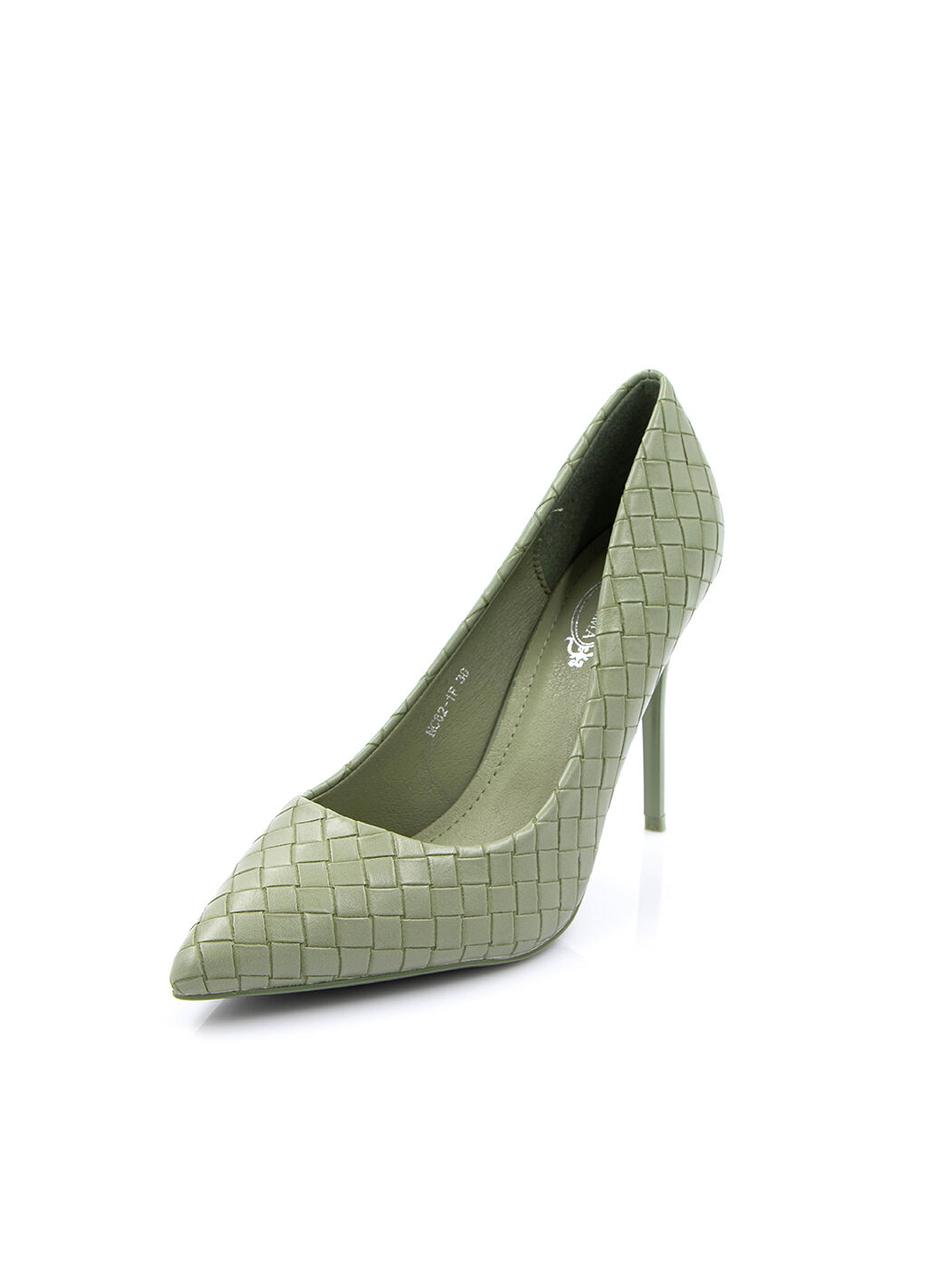 Туфли женские зеленые экокожа каблук шпилька демисезон от производителя FM вид 0