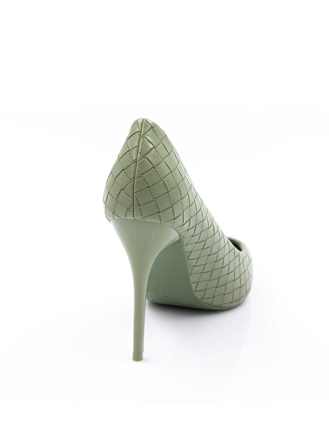 Туфли женские зеленые экокожа каблук шпилька демисезон от производителя FM вид 1