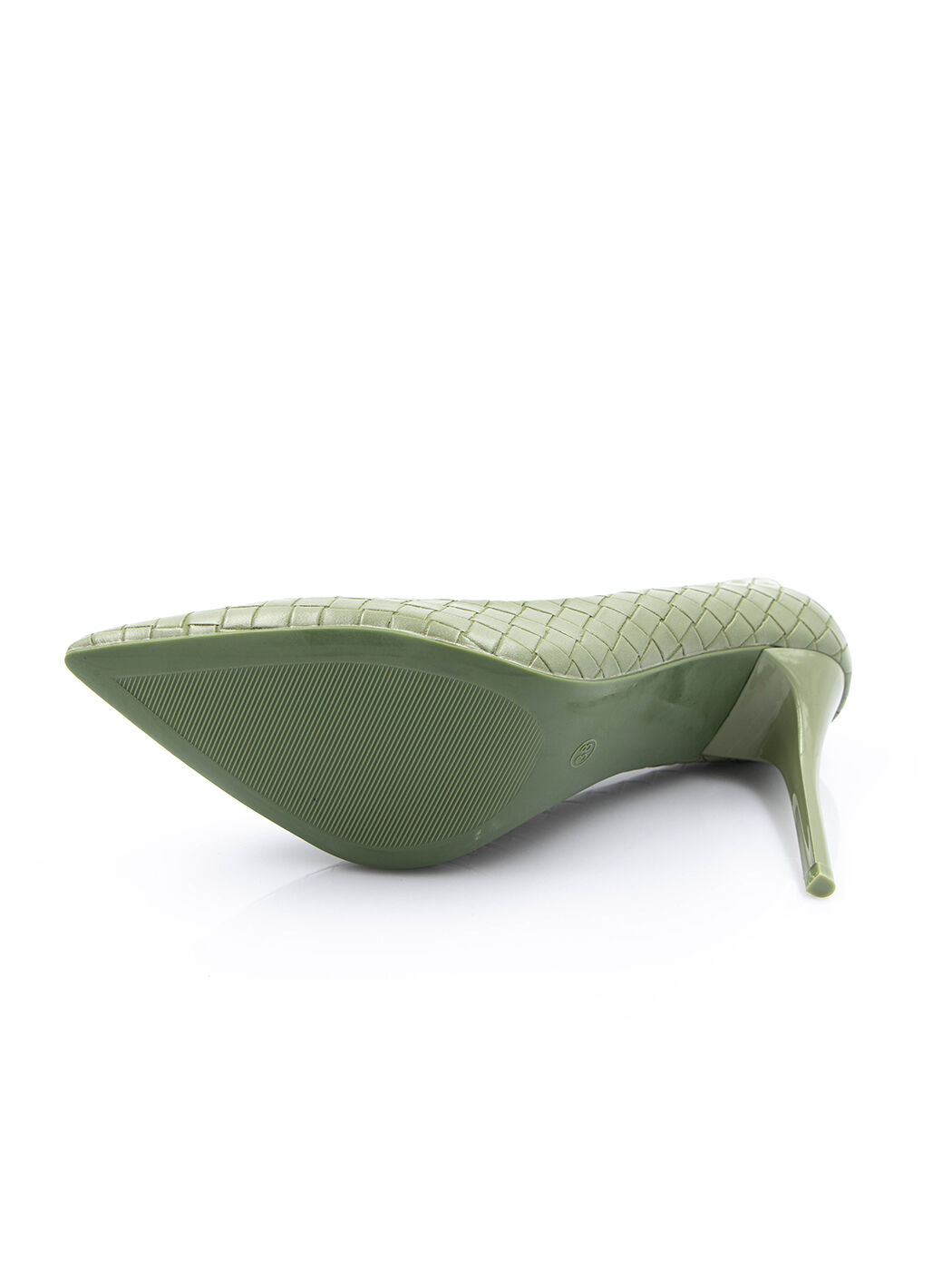 Туфли женские зеленые экокожа каблук шпилька демисезон от производителя FM вид 2