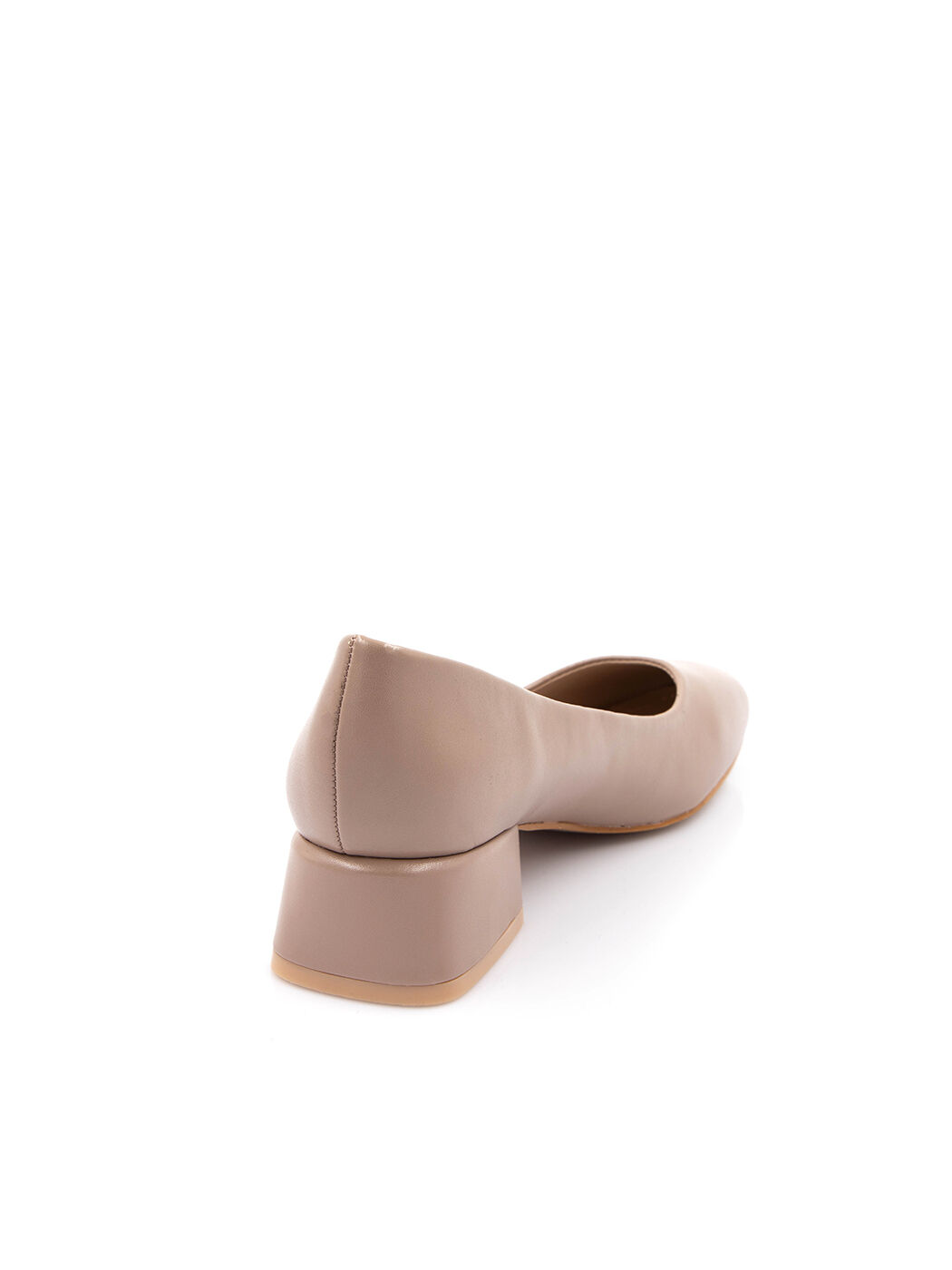 Туфли женские пудра экокожа каблук устойчивый демисезон от производителя 7M вид 1