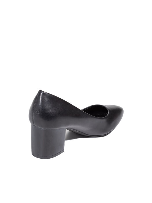 Туфли женские черные экокожа каблук устойчивый демисезон от производителя EM вид 1
