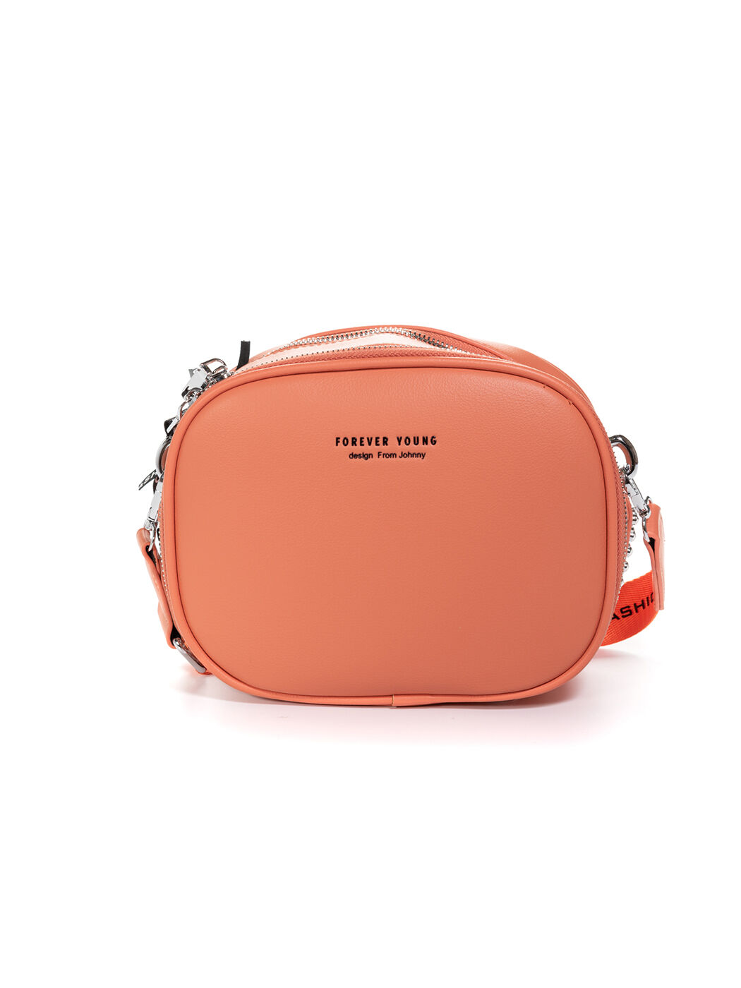 Сумка женская оранжевая экокожа LX7155-orange_M