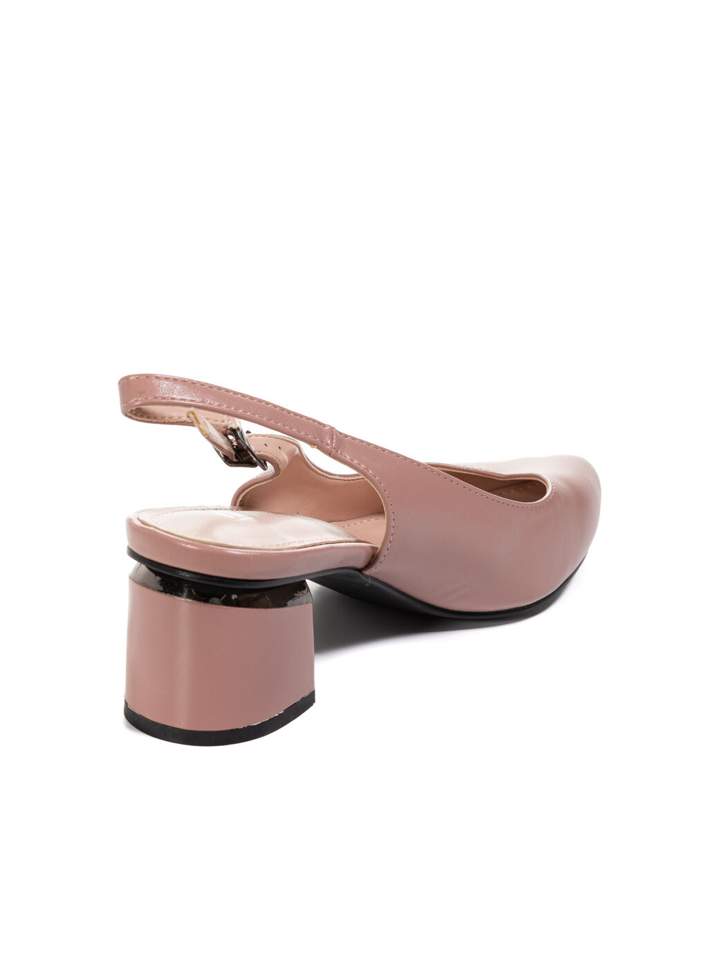 Туфли женские розовые экокожа каблук устойчивый лето от производителя CM вид 1