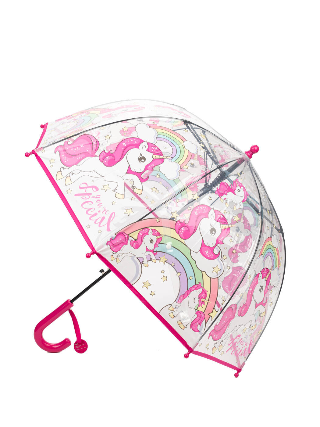 Зонт детский розовый Пони