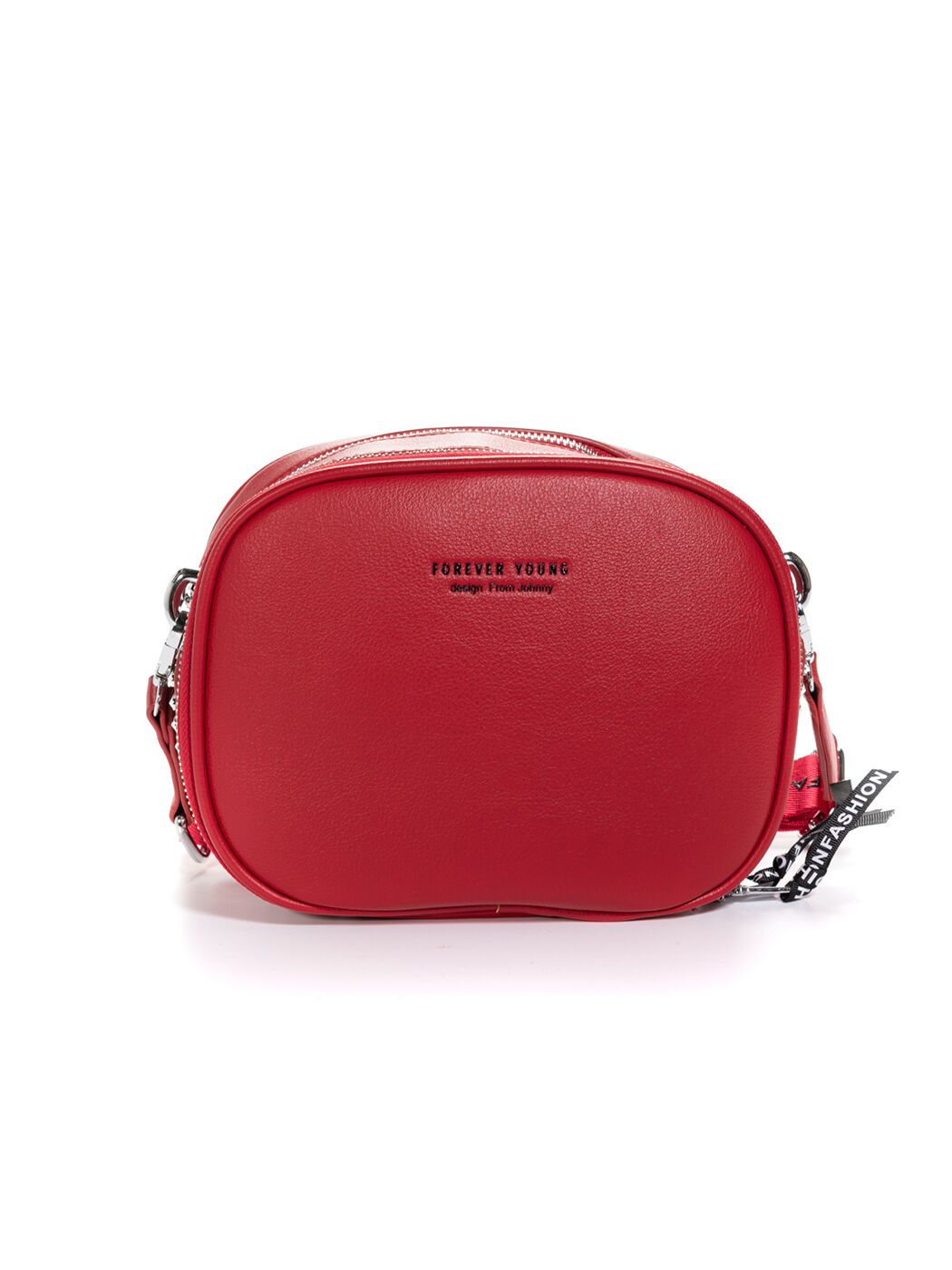 Сумка женская красная экокожа LX7155-red_M
