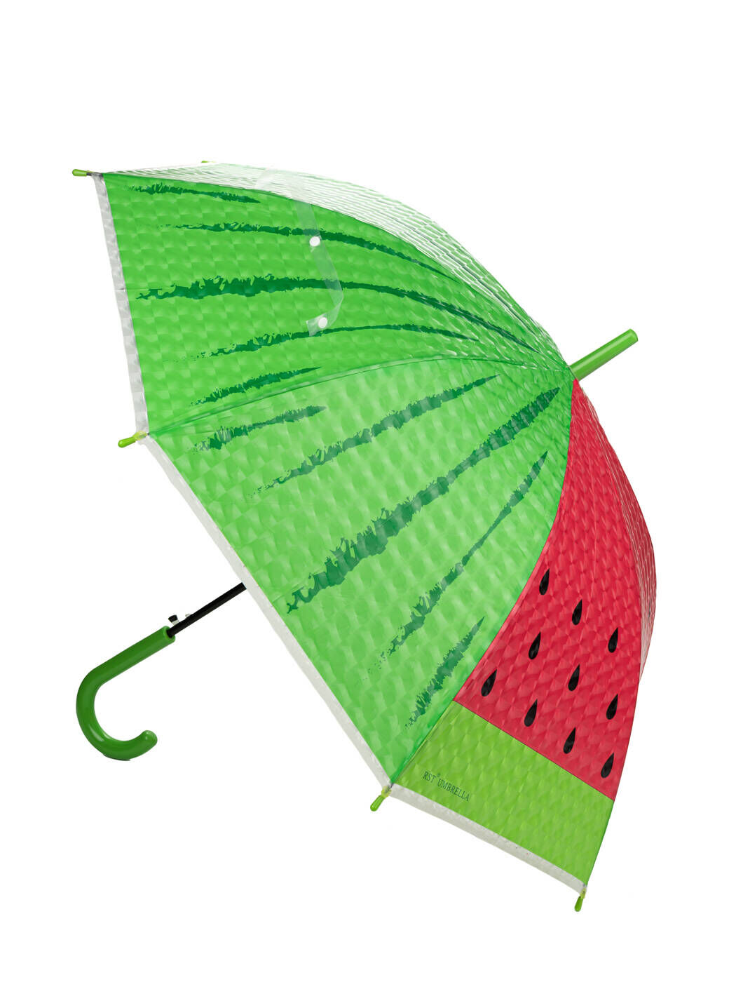 Зонт детский зеленый Арбуз