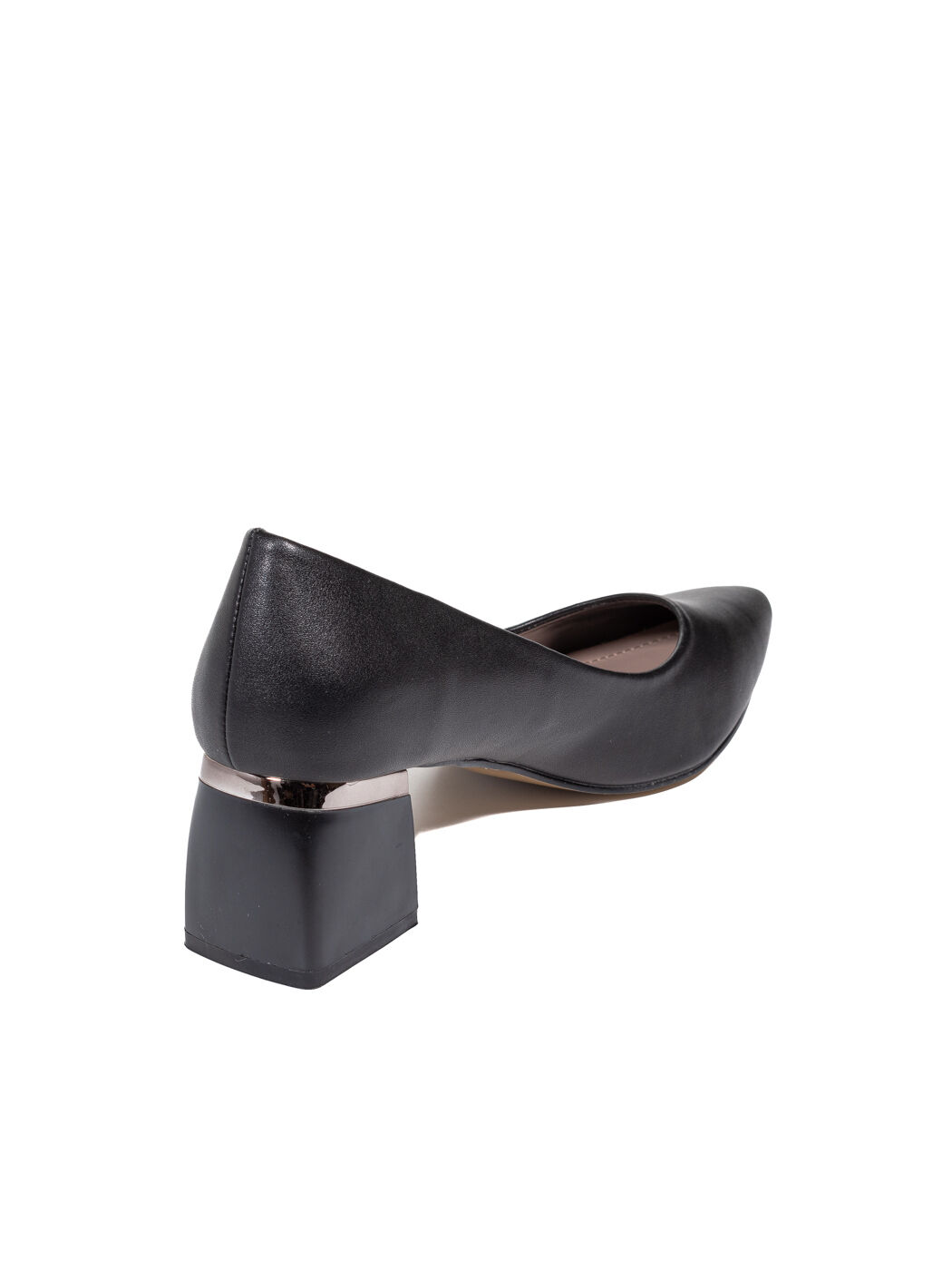Туфли женские черные экокожа каблук устойчивый демисезон от производителя 6M вид 1