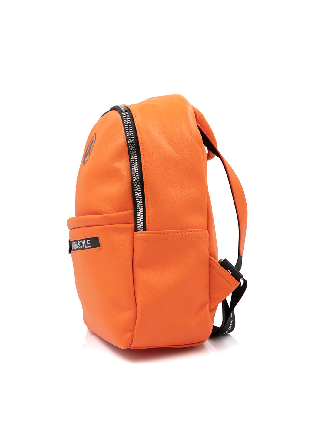 Рюкзак женский оранжевый экокожа orange-M вид 0