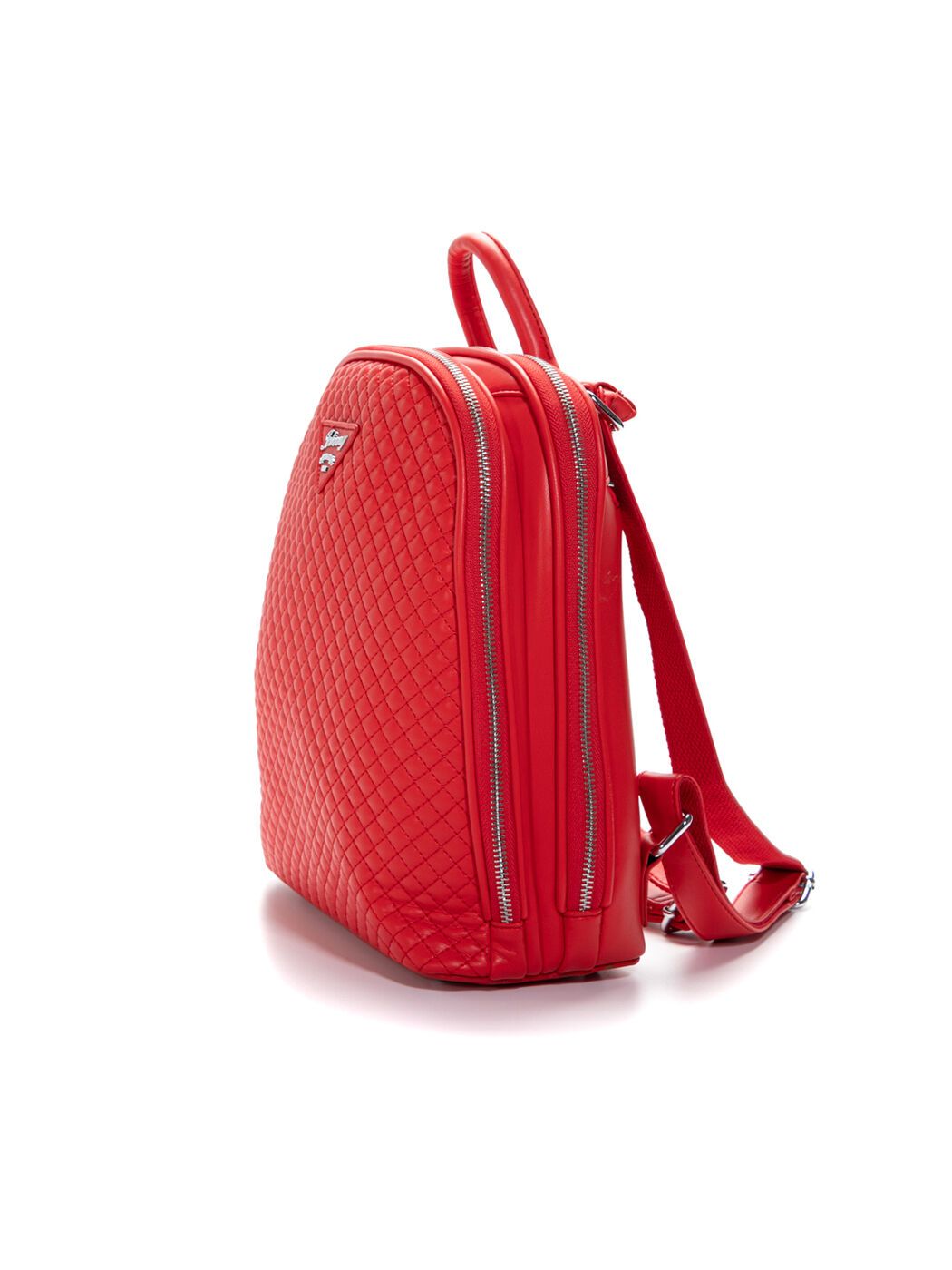 Рюкзак женский красный экокожа red-M вид 0