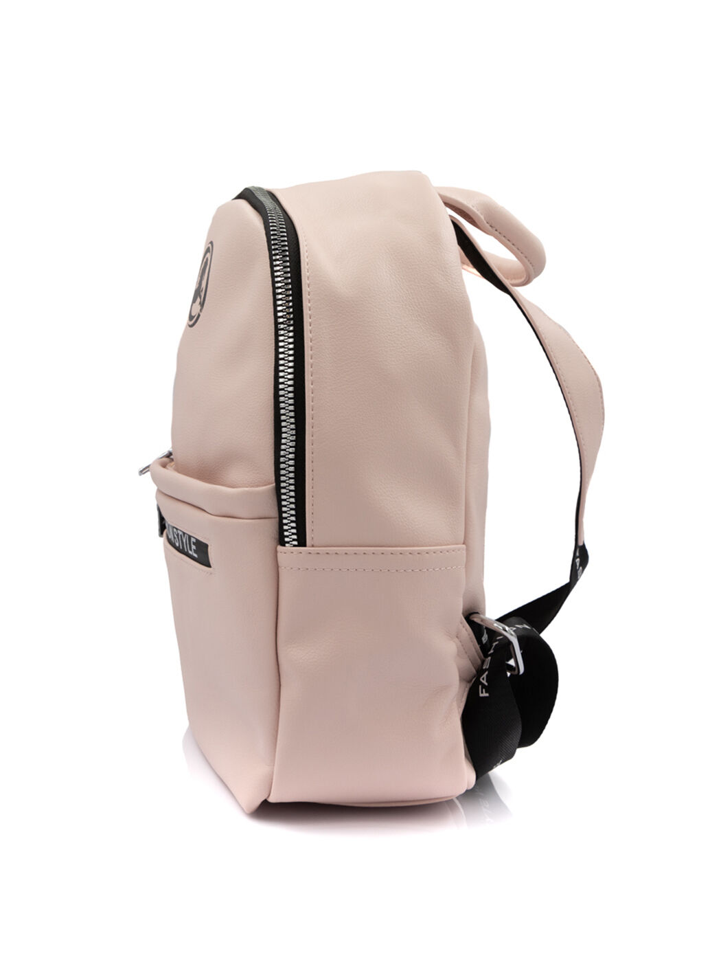 Рюкзак женский розовый экокожа pink-M вид 0