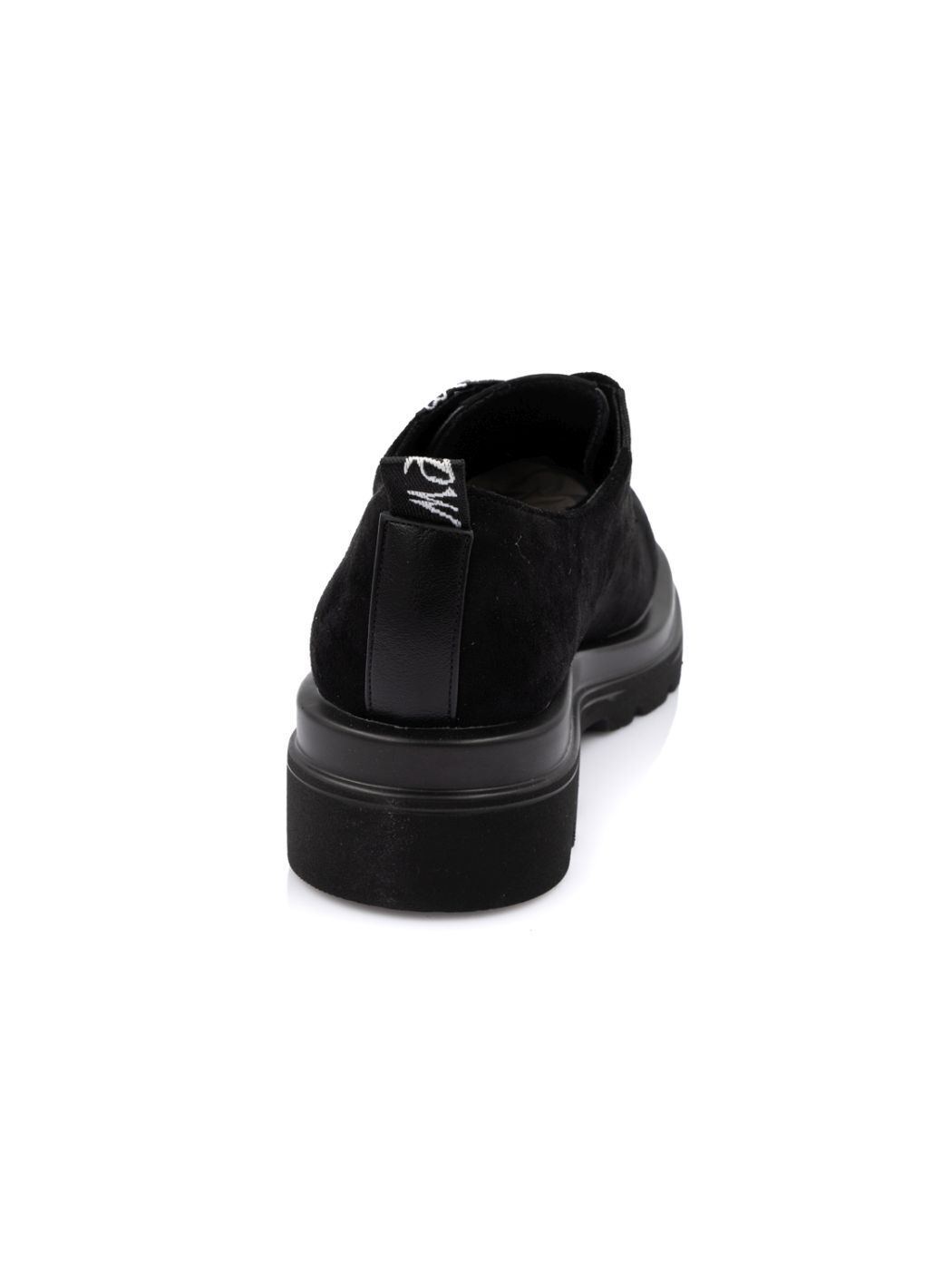 Туфли Oxfords женские черные экозамша демисезон от производителя 5M вид 1
