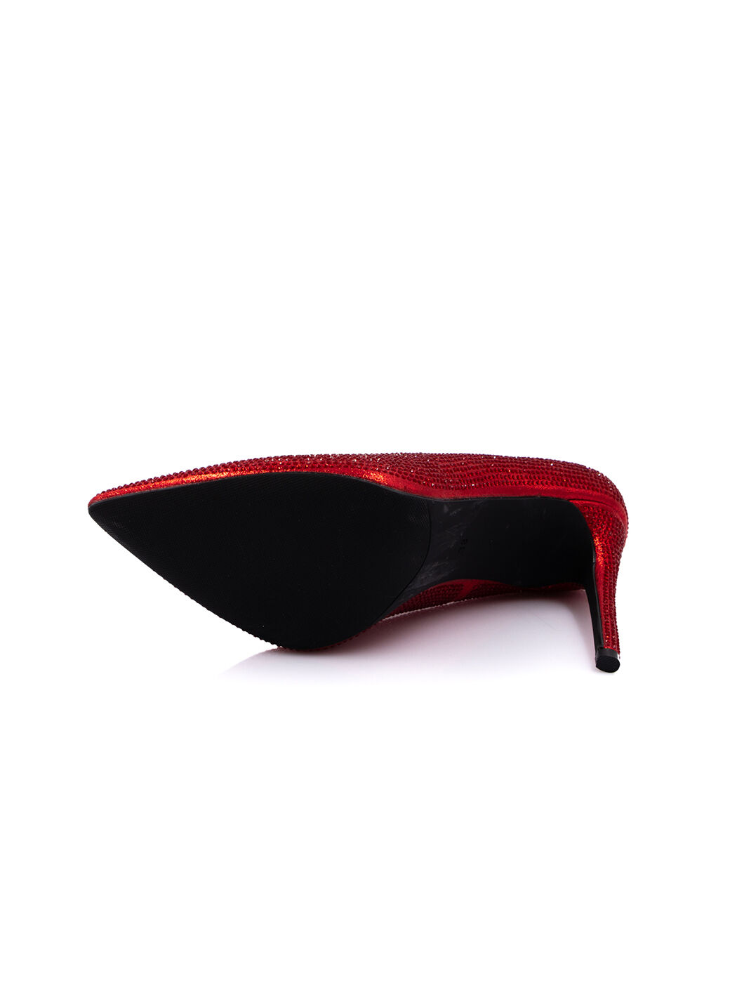 Туфли женские красные экокожа каблук шпилька демисезон 3M вид 2