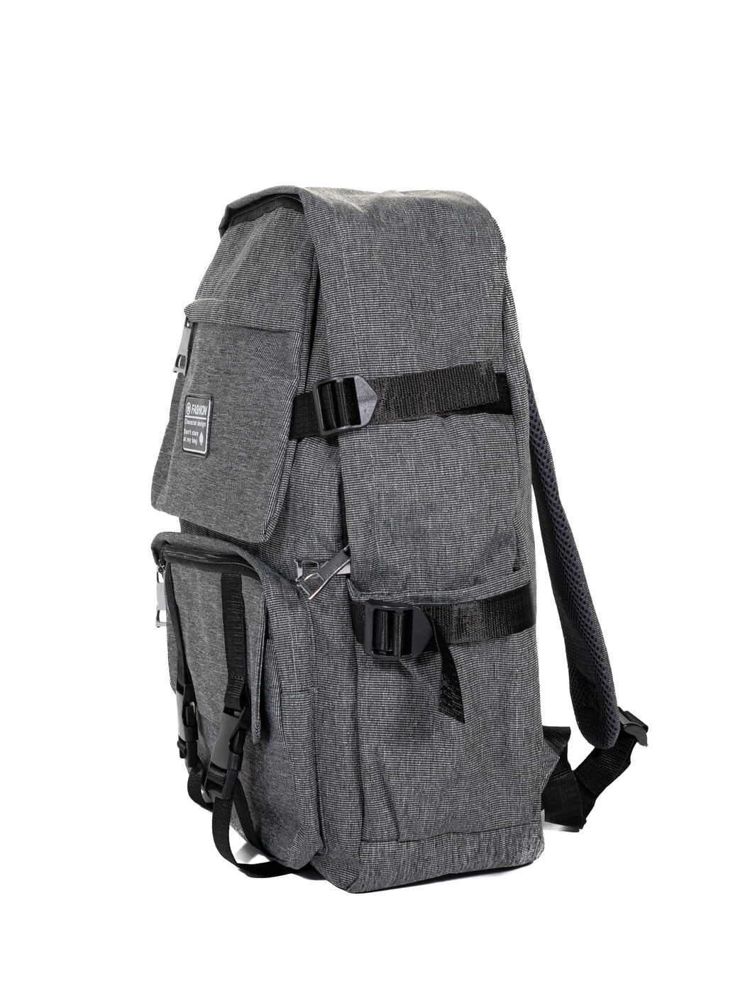 Рюкзак школьный grey-M вид 0